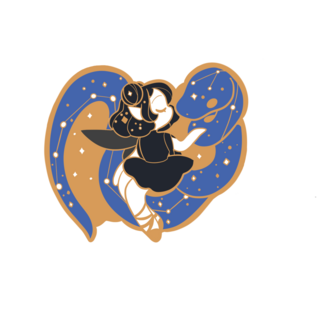 Ophiuchus Fairy Zodiac Pin