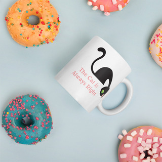 11 oz Pink the Cat Mug