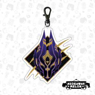 Jackal Mask Keychain