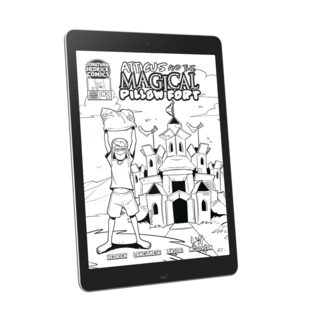 Digital Copy of Atticus & TMPF #1 in B&W 🖤🤍