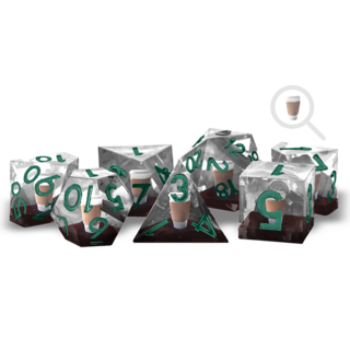 Dice Set [Lucky Latte]