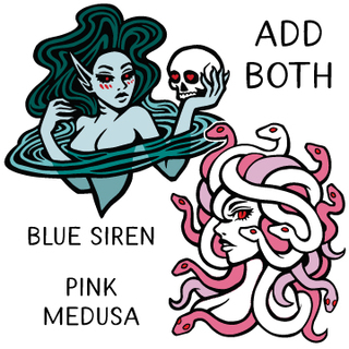 Add Both Medusa/Siren Variant Pins