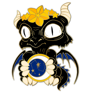 Derpy Zodiac King - Pin