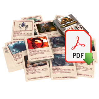 💾🃏 Deck de PNJ pour La Légende de la Sorceflamme - Édition PDF 💰 -50%