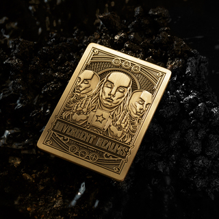 Divergent Realms 2.5" x 3.5" Antique Gold Card