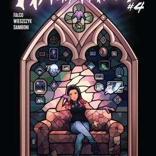 HAUNTING #4 "Stained-glass" Cover D