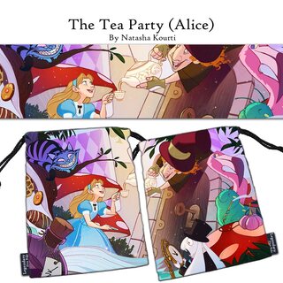 "The Tea Party (Alice)" Dice Bag