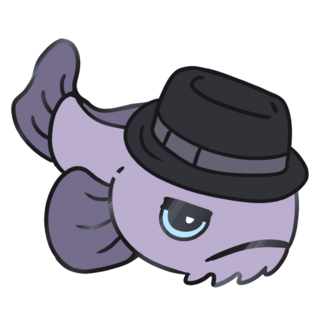 Blob Sculpin Hard Enamel Pin