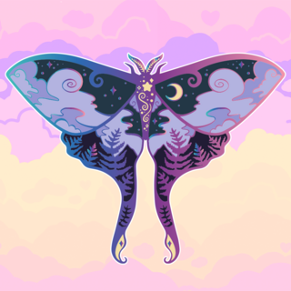 Lunar Lullaby Enamel Pin