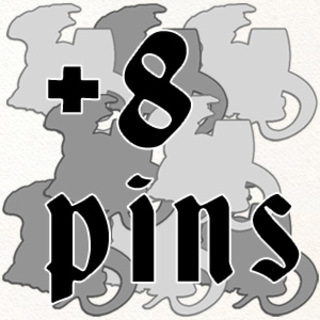 Eight pins - Pre Order