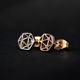 D20 Stud Earrings*