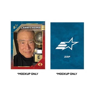 *Pre-order* Larry Hama Card + Zap Card