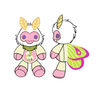 Mini Luna Mothman Plush