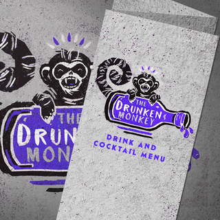 The Company's New Groove: Cocktail Menu (Print + PDF)