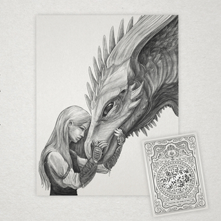 8X10 Story Art Print