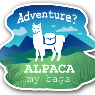 Alpaca Sticker