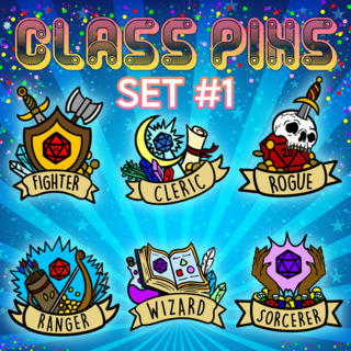 Class Pins Set #1