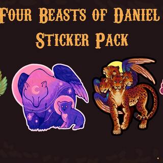 Four Beasts of Daniel sticker pack