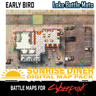 Sunrise Diner Map Pack Early Bird Reward