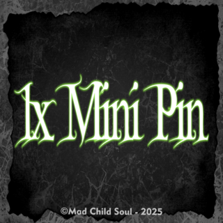 1x MINI PIN (2cm or less)