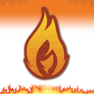 ULTRA LIMITED Ember Symbol WOODEN KEYCHAIN