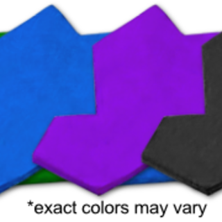 10 Single-Color InFUNity Tiles (large)