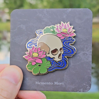 Luminis Post Mortem - 2 inch Enamel Pin