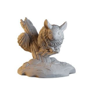 ♟️ Dragons : Figurine du Chinchilla, Plastique + STL 💰 -50%