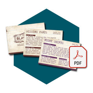 Mission Deck (Printables)