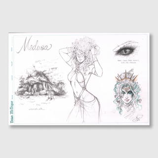 Original Art: Medusa Concepts 1