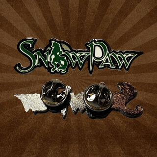 Snow Paw Logo 2″ Hard Enamel Pin