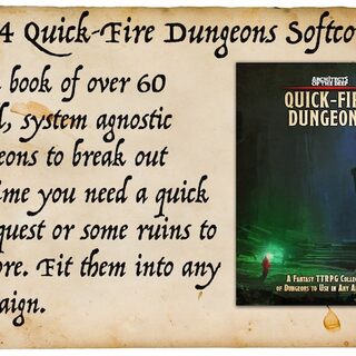 Quick-Fire Dungeons (Softcover)