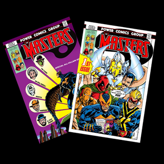 Masters Issue 1 Covers A and B