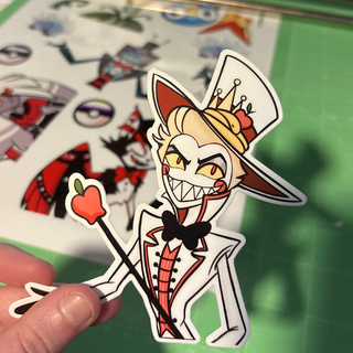 Peeking Sticker