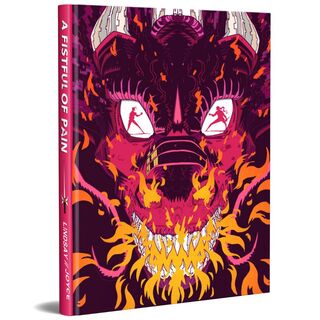 A FISTFUL OF PAIN Oversized Die-Cut Hardcover