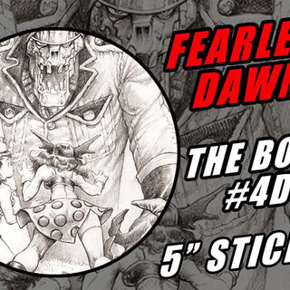 Fearless Dawn: The Bomb #4D MYSTERY STICKER