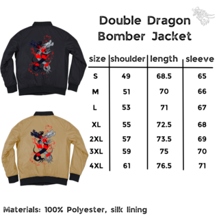 Double Dragon Bomber Jacket