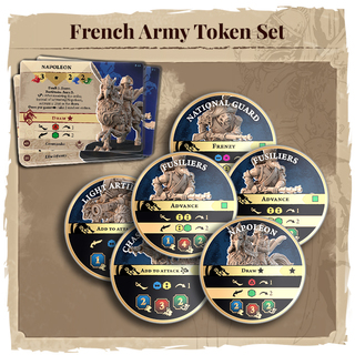 French Army Token Set