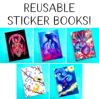 Reusable Sticker Books