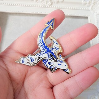 European Porcelain Inspired Dragon