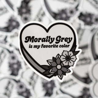 Morally Grey Candy Heat Sticker - Vinyl Sticker - 2.75"