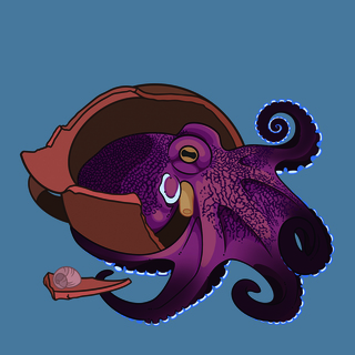 Cephalopod Bucket Bag