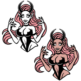 Both Succubus pins