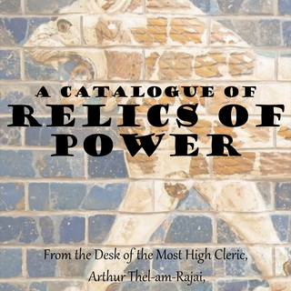 A Catalogue of Relics of Power Soft Cover