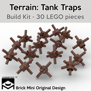 Terrain: Tank Trap Pack Build Kit