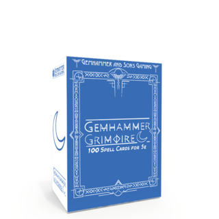 Gemhammer Grimoire Spell Cards