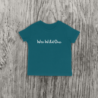 Wee Wild One Kids Eco T-Shirt - Organic