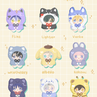 Hoyoverse Acrylic Charms