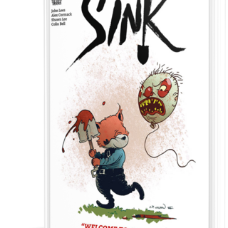 SINK Vol 1: Welcome to Glasgow - Crime Horror Graphic Novel [Hardcover]