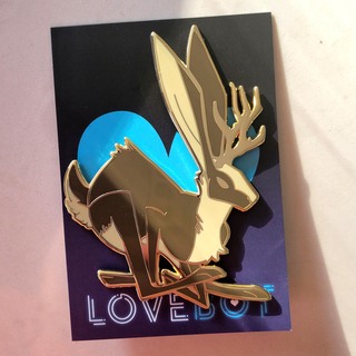 Jackalope Pin